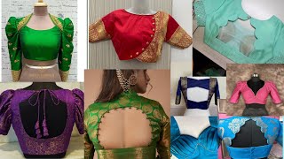 stylish designer blouse  bridal blouse designs fashionable blouse pattern [upl. by Dominik253]