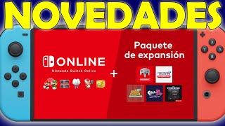 Novedades en la suscripción a Nintendo Switch Online  Paquete de expansión [upl. by Hennebery43]