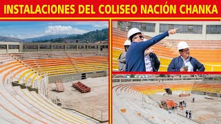 Trabajos en las Instalaciones Del Coliseo Nación Chanka [upl. by Langer979]