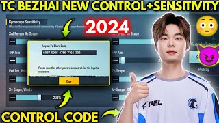 UPDATE 30 TC BEZHAI NEW BEST SENSITIVITY  CODE AND BASIC SETTING CONTROL PUBG MOBILE [upl. by Crespo588]