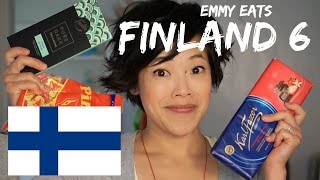 Emmy Eats Finland 6  an American tasting more Finnish treats [upl. by Ihcehcu]