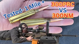 300 PRC vs 300 Norma Mag side by side comparison [upl. by Eydie]