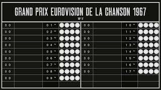 🎙️ 1967 Eurovision Song Contest · My Top 17  Official Theme  Shorts [upl. by Assirim]