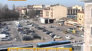 PADOVA TG  21092015  PIAZZA INSURREZIONE COME COVENT GARDEN [upl. by Leimad27]