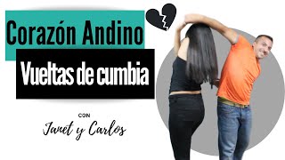 Corazón Andino  Vueltas de cumbia [upl. by Nannoc596]