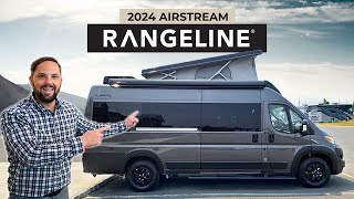 AllNew 2024 Airstream Rangeline Class B Camper Van  Sleeps 4 [upl. by Eenal]