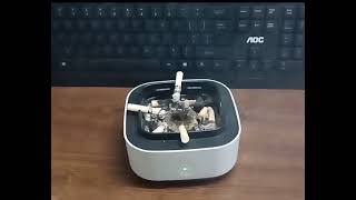 Portable Smokeless Ashtray [upl. by Dnalevelc]