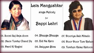 Lata Mangeshkar  Bappi Lahiri  Evergreen Melodies  Rare Gems [upl. by Spillar208]