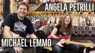 Angela Petrilli amp Michael Lemmo  2 Gorgeous Fender Stratocasters at Normans Rare Guitars [upl. by Delphine]