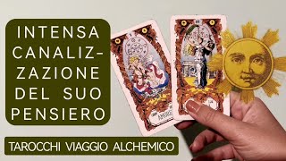 INTENSA CANALIZZAZIONE DEL SUO PENSIERO ❣️ tarocchi tarot love viral video interattivo amore [upl. by Fernanda]