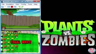 Plants vs Zombies on DeSmuME 096  Nintendo DS Emulator [upl. by Stegman]