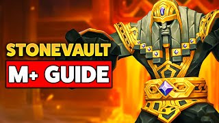 COMPLETE Guide to Stonevault in Mythic TWW Season 1 [upl. by Arol]