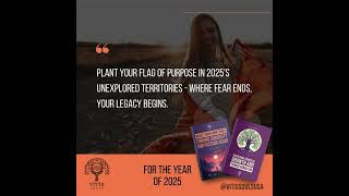 Plant your flag of purpose in 2025s unexplored territories where fear ends your legacy begins [upl. by Yatnohs]