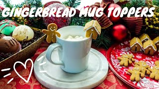 Gingerbread Mug Toppers [upl. by Llirpa83]