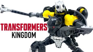 Transformers Kingdom Deluxe Class SHADOW PANTHER Review [upl. by Luhar235]