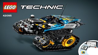 LEGO instructions  Technic  42095  RemoteControlled Stunt Racer Model A [upl. by Marte]