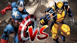 Captain America VS Wolverine  Who Wins [upl. by Plank]