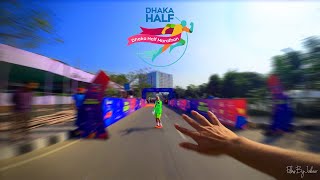 Dhaka Half Marathon 2020  GoPro Hero 8 [upl. by Ytsim]