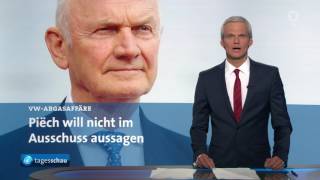 tagesschau 2000 Uhr 11022017 [upl. by Surazal]