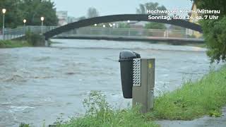 Hochwasser Krems Mitterau Sonntag 15September 2024 [upl. by Reiners76]