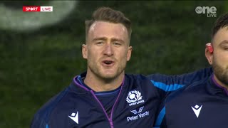 Flower of Scotland at Murrayfield ahead of Scotland vs England [upl. by Altis205]