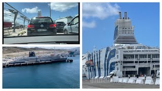 VOYAGE EN BATEAU 🚢 TANGER SETE GNV 🇲🇦 🇨🇵 رحلة رائعة [upl. by Annairt]