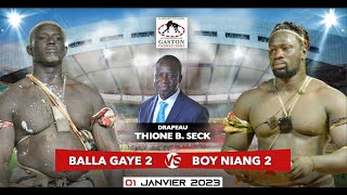 Direct  Balla Gaye 2 vs Boy Niang 2 à larène nationale [upl. by Auohs790]