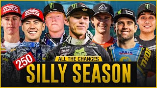 New Bikes Contracts Team Changes and More  Silly Season 250 Class [upl. by Celeski972]