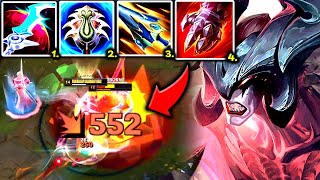 AATROX TOP IS CREATED TO 1V9 THE FULL ENEMY TEAM HIGH WR  S14 Aatrox TOP Gameplay Guide [upl. by Sirapal]