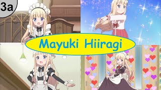 Waifu💗3a Mayuki Hiiragi Cute petite girl love dress up maid outfit [upl. by Jodie520]