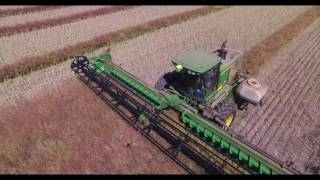 Swathing Canola  Wongan Hills WA [upl. by Sosthena816]