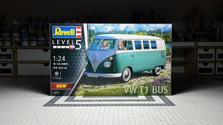 📦 VW T1 BUS  REVELL 124  KIT REVIEW 📦 [upl. by Aikym]