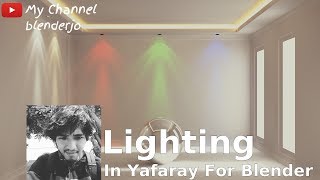 Lighting In Yafaray For Blender [upl. by Ham]