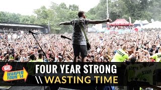 Four Year Strong  quotWasting Time Eternal Summer Live 2014 Vans Warped Tour [upl. by Imrots]