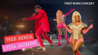 BANANGE 😱YKEE BENDA Ft LYDIA JAZMINE ON STAGE FIRST BORN CONCERT [upl. by Noland]