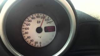 Alfa Romeo 156 16 tspark top speed 220kmh [upl. by Novehc]