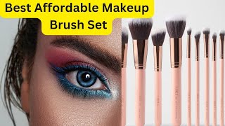 Makeup Brush Set From Meesho Under Rs 250 makeup makeupbrushes viralvideo trend meesho [upl. by Matthia]