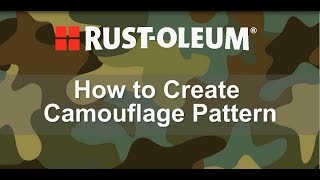 How to Spray Paint a Camouflage Pattern [upl. by Nonnah]