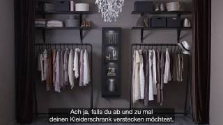 IKEA Offener Kleiderschrank für Modefans [upl. by Sherrard]