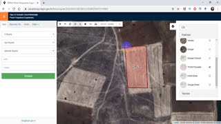 Uydudan Tarla Sınırı Ölçme TKGM Parsel Sorgulama [upl. by Mitchel]