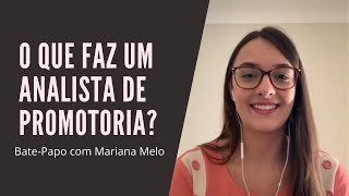 O que faz um analista de promotoria analista do mp [upl. by Ecilahc]