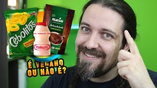 Cebolitos Yakult e Achocolatado Native É Vegano Ou Não É [upl. by Gschu983]