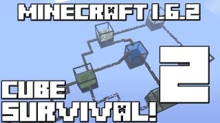 Minecraft 162 CUBE SURVIVAL Cap2 [upl. by Holmen226]