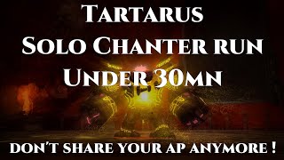 Aion Classic 285  Tartarus  Solo Chanter run under 30mn [upl. by Garbers]