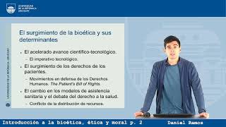 Introducción a la Bioética Ética y Moral  Parte 2 [upl. by Acinomaj304]