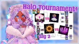 Halo tournament day 2  Royale High [upl. by Aiciram]