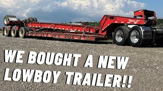 We bought a 50 Ton Modular Lowboy  What to look for and what to fix on the new Talbert Trailer [upl. by Nahpets]