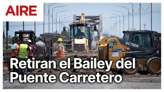 🔴 Retiran Bailey del Puente Carretero 🔴 [upl. by Noiz]