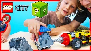 Lego City Mining Heavy Driller Drills MYSTERY BOX [upl. by Jarietta]