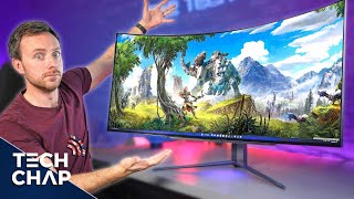 LG 45quot OLED 240Hz Gaming Monitor REVIEW  They ALMOST did it [upl. by Llemej]